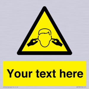 Custom Noise Hazard Sign